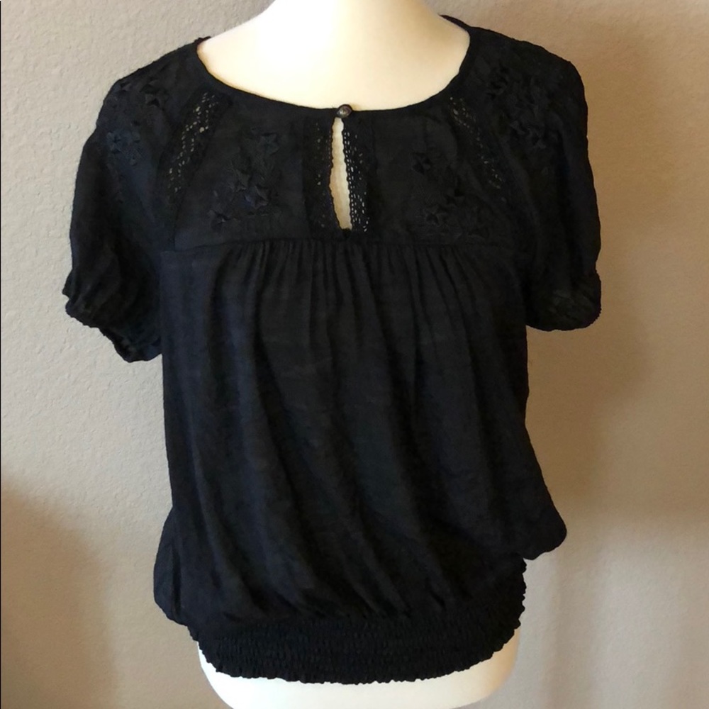 Cute black blouse
